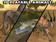 ultimate savanna simulator ipad capturas de pantalla 2