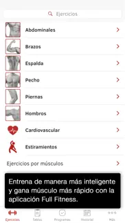 full fitness : workout trainer iphone capturas de pantalla 1
