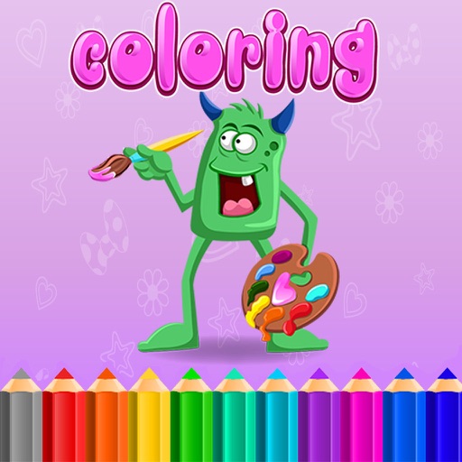 Coloring Book Pages Kids Learn Paint for Preschool app reviews download