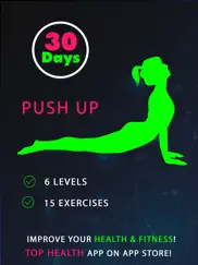 30 day push up fitness challenges ~ daily workout ipad images 1