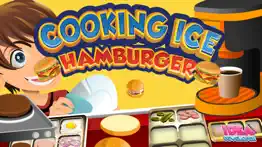 cooking hamburger ice - games maker food burger iphone images 1
