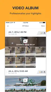 zepp standz basketball iPhone Captures Décran 3