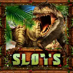 jurassic slot machines casino carnivores vip slots logo, reviews