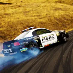 police stunts crazy driving school real race game logo, reviews