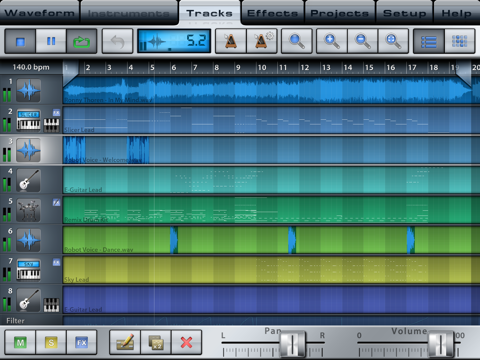 music studio ipad capturas de pantalla 2