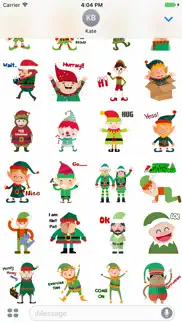 elf - christmas stickers for imessage iphone images 1
