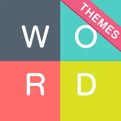words genius word find puzzles games connect dots logo, reviews