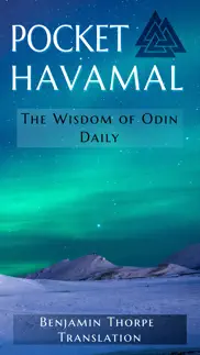 pocket havamal - daily asatru meditations of wisdom from odin - thorpe translation iphone images 1