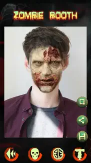 zombie face camera - you halloween makeup maker iphone images 1