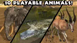 ultimate savanna simulator iphone resimleri 2