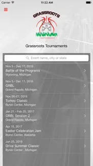 grassroots tournaments iphone images 1