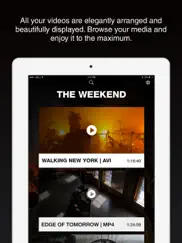 easyvideo for wd mycloud iPad Captures Décran 1