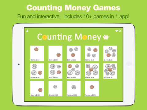 counting money and coins - games for kids ipad images 1