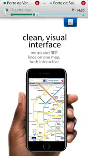paris metro, rer & offline map iphone images 4