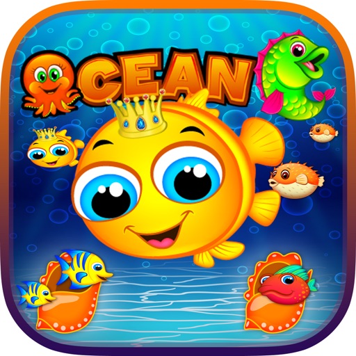 Ocean Fish Mania - Best Ocean Blast Match 3 Game app reviews download