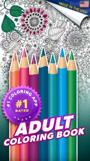 adult coloring book - coloring book for adults iphone images 1