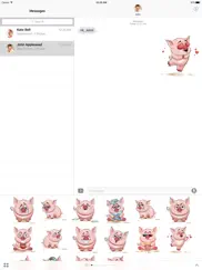 pig - stickers for imessage ipad images 2