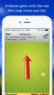 heimweg finder - gps navigations app iphone bildschirmfoto 1