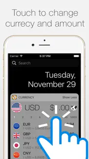 currency today - global currency convertor widget iphone images 2