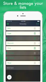 shop list - create shopping lists on-the-go iphone images 1