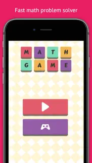 math game - fast math problem solver iphone images 1
