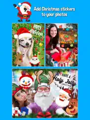 dabbing santa photo editor with christmas stickers ipad images 1