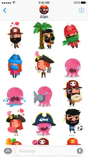 pirate kings stickers for apple imessage iphone capturas de pantalla 1