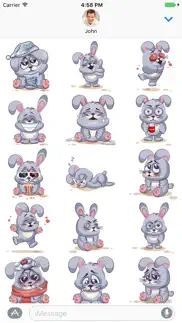 bunny - stickers for imessage iphone images 1