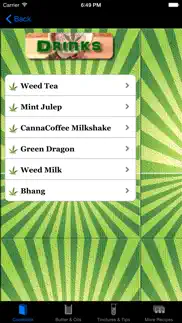 weed cookbook - medical marijuana recipes & cookin iPhone Captures Décran 3