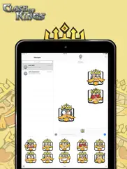 clash of kings sticker pack ipad capturas de pantalla 3