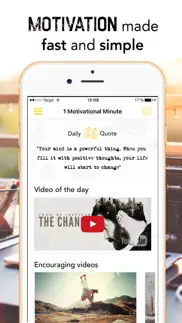 1 minute motivation daily video.player for youtube iphone images 1