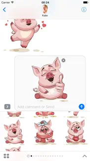 pig - stickers for imessage iphone images 2