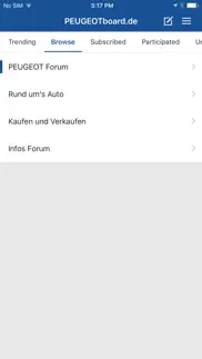 peugeotboard - das peugeot-forum iphone capturas de pantalla 3