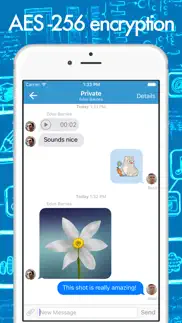 chateau - smart messenger with group chats iphone images 2