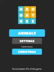 word crush animals - brain puzzle themes for free by mediaflex games ipad capturas de pantalla 1