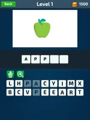 emoji quiz - word puzzle games ipad capturas de pantalla 1