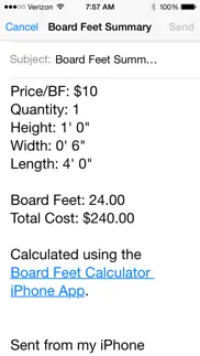 board feet calculator iphone images 2