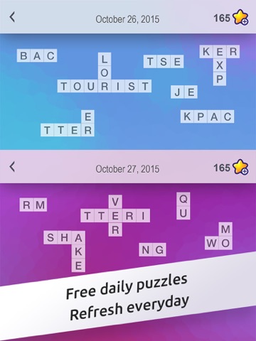 crossword jigsaw - word search and brain puzzle with friends ipad images 4