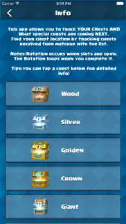 chest tracker for clash royale - chest circle iphone images 3