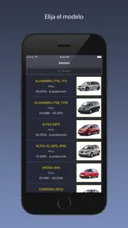 techapp para seat iphone capturas de pantalla 1