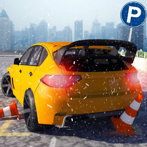 Multi-Level Snow Car Parking Mania 3D Simulator app reviews download