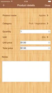 shoppinglist lite edition iphone images 3
