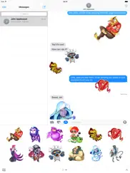 monster legends stickers ipad images 1
