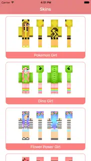 girl skins for mcpe - skin parlor for minecraft pe iphone images 4