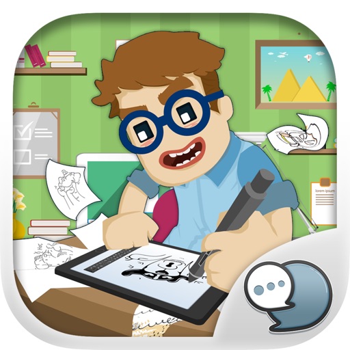 Mr. ChatSticK Stickers and Emoji app reviews download