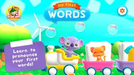 my first words - early english spelling and puzzle game with flash cards for preschool babies by play toddlers iphone images 1