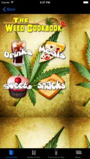mega marijuana cookbook - cannabis cooking & weed iphone images 1