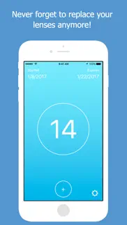 lensalert - contact lens reminder and tracker iphone images 1
