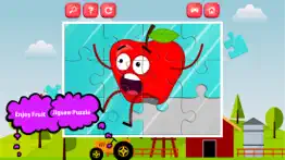 lively fruits learning jigsaw puzzle games for kid iphone images 3
