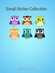 cute owl stickers by kappboom ipad images 1